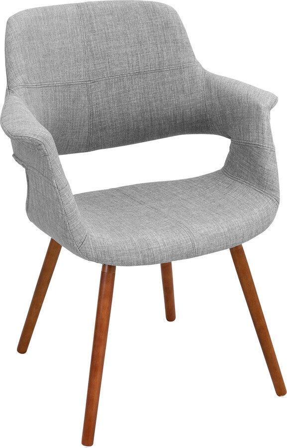 Lumisource Accent Chairs - Vintage Flair Chair 33" Light Gray
