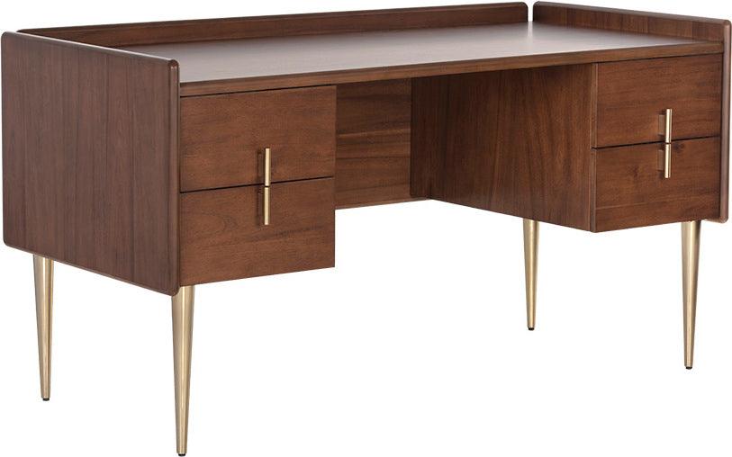 SUNPAN Desks - Moretti Desk - Large - Walnut