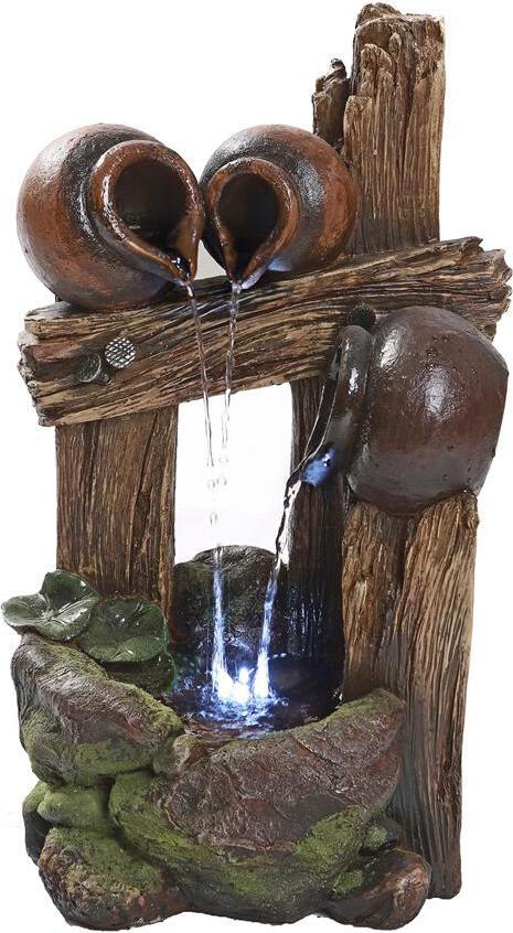 Design Toscano Fountains - Ravello Cascading Urns Led Fountain