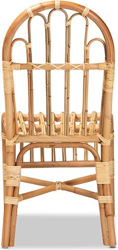 Wholesale Interiors Dining Chairs - Athena Modern and Contemporary Natural Finished Rattan Dining Chair