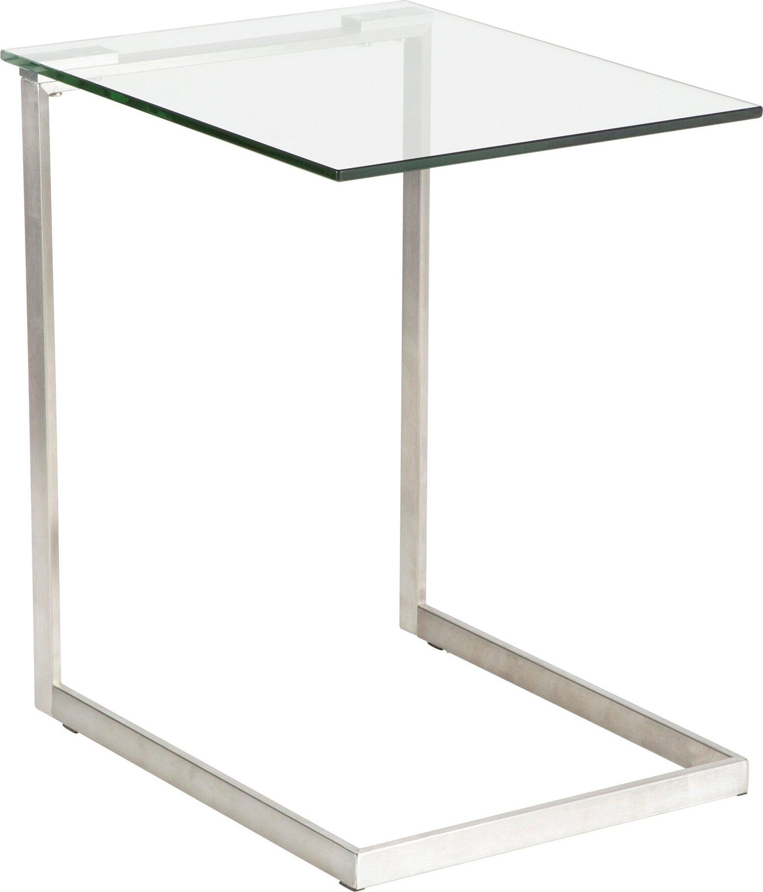 Lumisource Side & End Tables - Zenn Glass End Table Glass