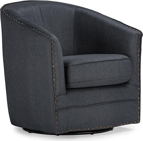 Wholesale Interiors Accent Chairs - Porter 29.64" Accent Chair Gray