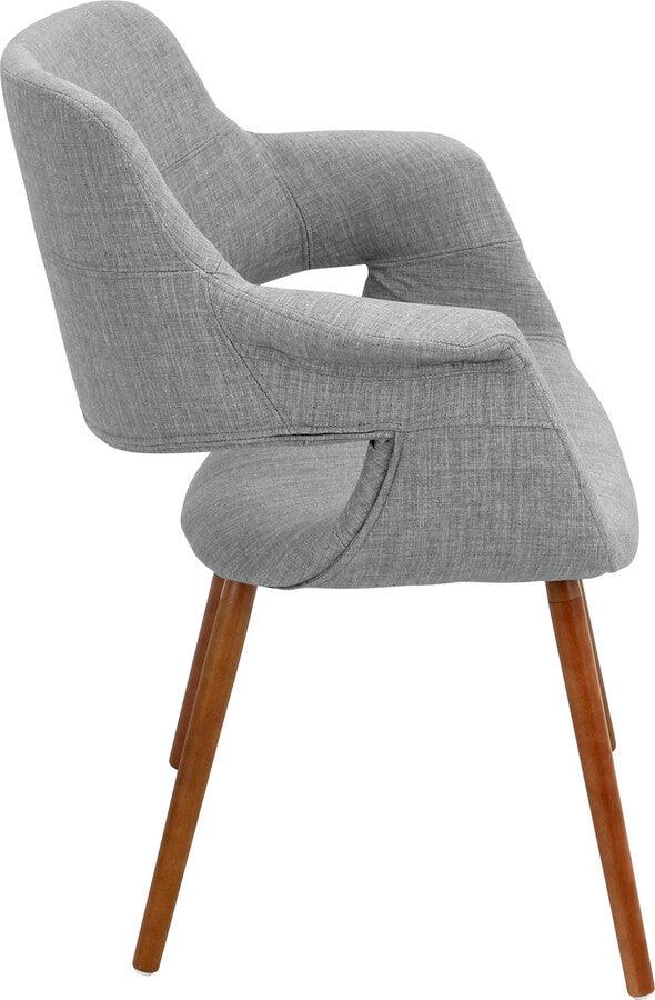 Lumisource Accent Chairs - Vintage Flair Chair 33" Light Gray
