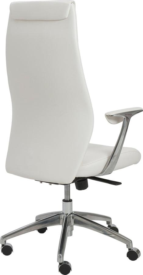 Euro Style Task Chairs - Crosby High Back Office Chair White