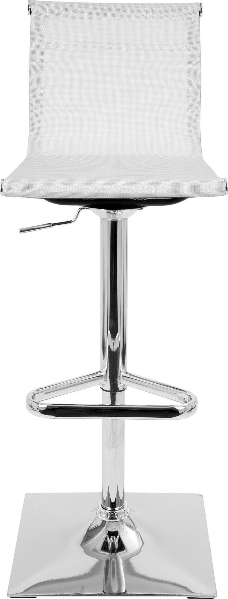 Lumisource Barstools - Mirage Barstool White