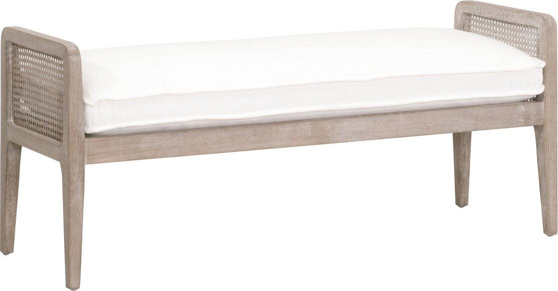 Essentials For Living Benches - Leone Bench LiveSmart Peyton-Pearl