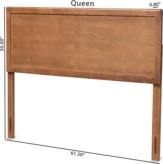 Wholesale Interiors Headboards - Alan Full Headboard Ash Walnut