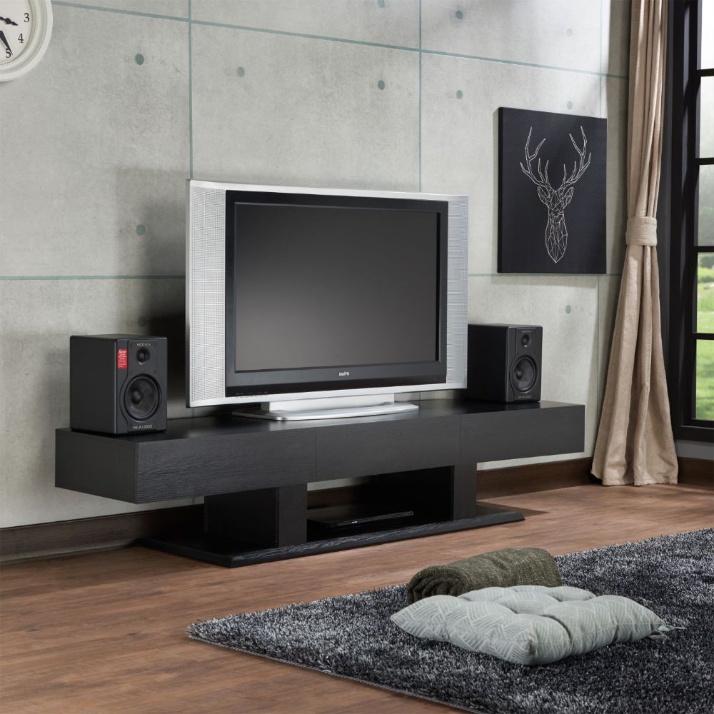 ACME Furniture TV & Media Units - ACME Follian TV Stand, Black