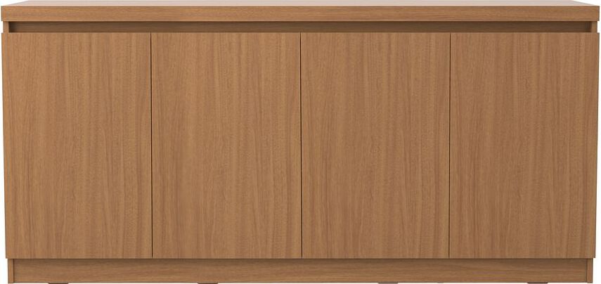 Manhattan Comfort Buffets & Sideboards - Viennese 62.99 in. 6- Shelf Buffet Cabinet in Maple Cream