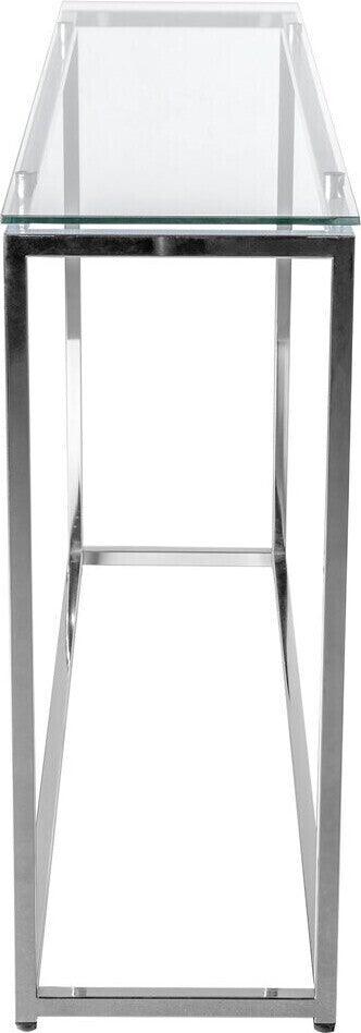 Euro Style Consoles - Sandor Console Table Clear