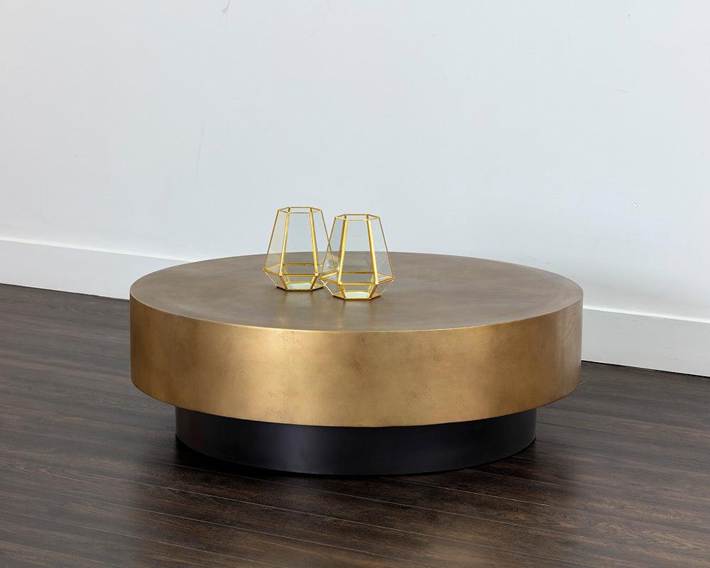 SUNPAN Coffee Tables - Bernaby Coffee Table Gold Steel
