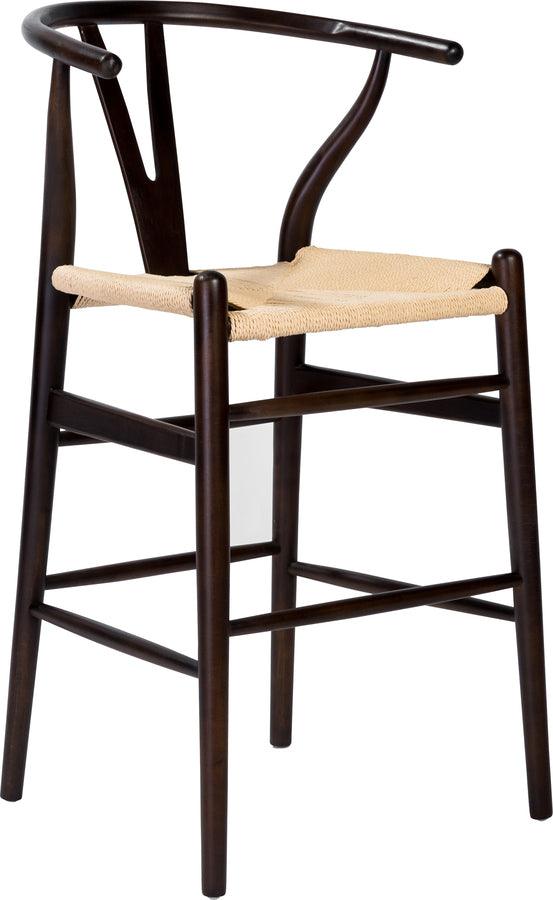 Euro Style Barstools - Evelina-C Counter Stool in Walnut