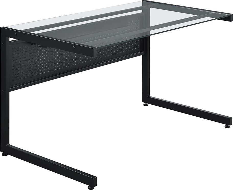 Euro Style Desks - Caesar 50"x28" Desk Black