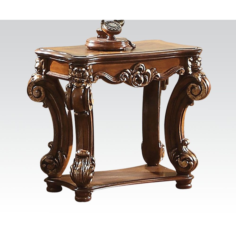 ACME Side & End Tables - ACME Vendome Side Table, Cherry