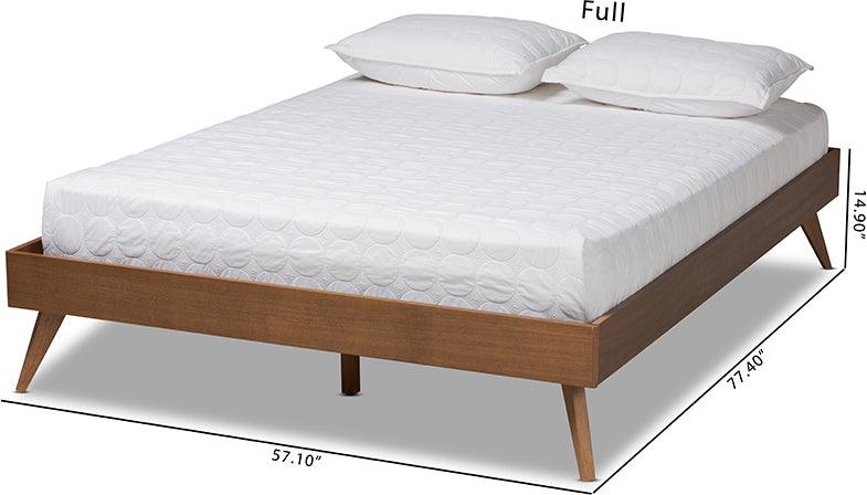 Wholesale Interiors Beds - Lissette Full Bed Ash Walnut