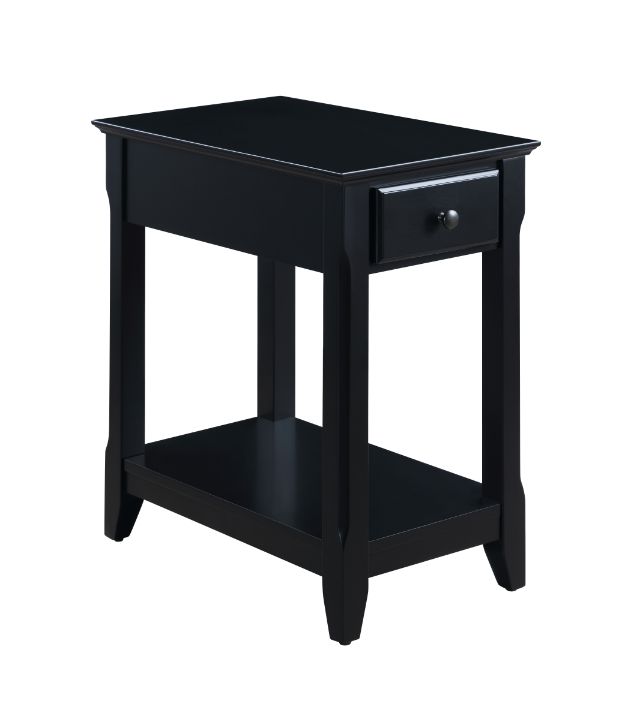ACME Side & End Tables - ACME Bertie Accent Table, Black Finish