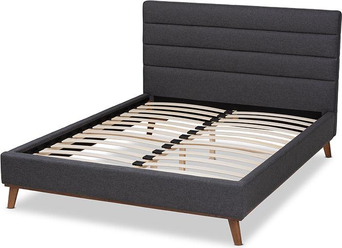 Wholesale Interiors Beds - Erlend Queen Bed Charcoal