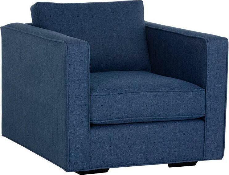 SUNPAN Accent Chairs - Adrian Armchair Liv Indigo Blue