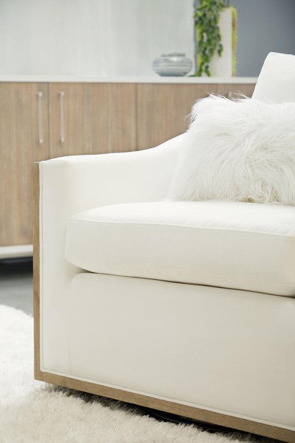 Essentials For Living Accent Chairs - Paxton Swivel Club Chair Natural Gray