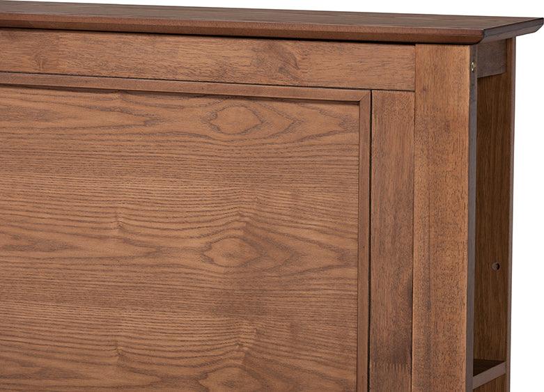 Wholesale Interiors Beds - Danielle Full Storage Bed Ash walnut