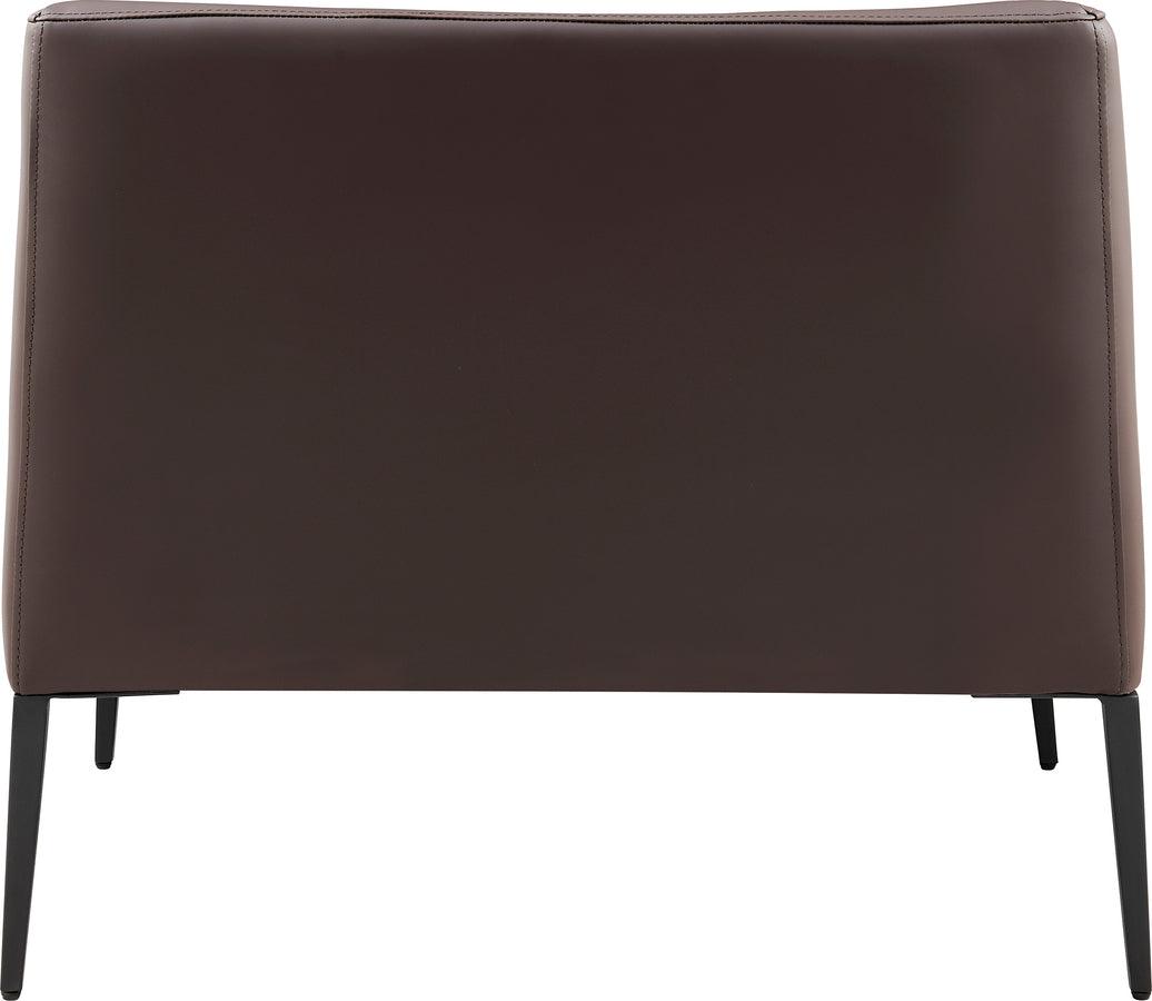 Euro Style Accent Chairs - Matias Lounge Chair Brown