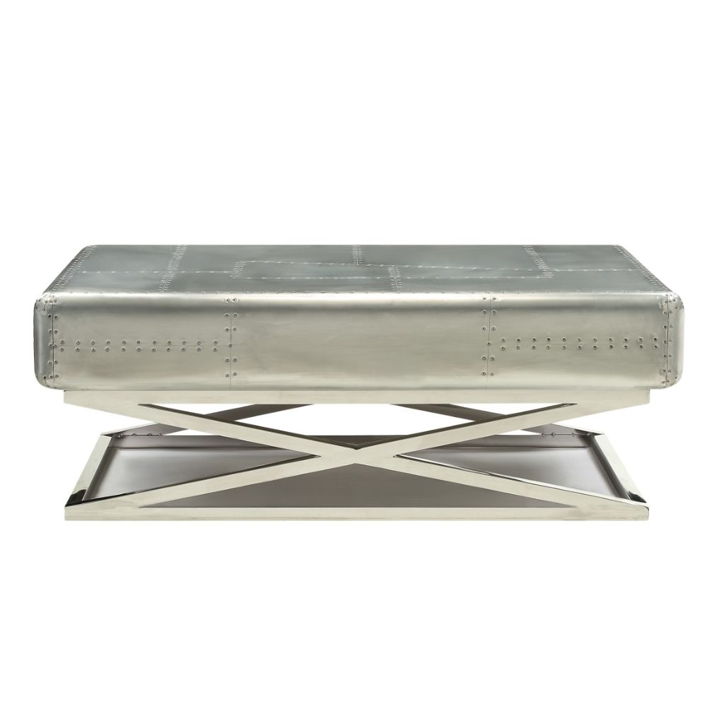 ACME Furniture TV & Media Units - Brancaster Coffee Table, Aluminum