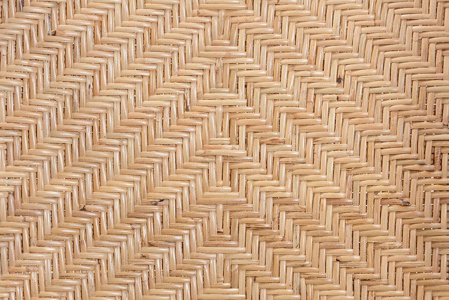 Wholesale Interiors Dining Chairs - Damani Modern Bohemian Natural Brown Finished Rattan Dining Chair