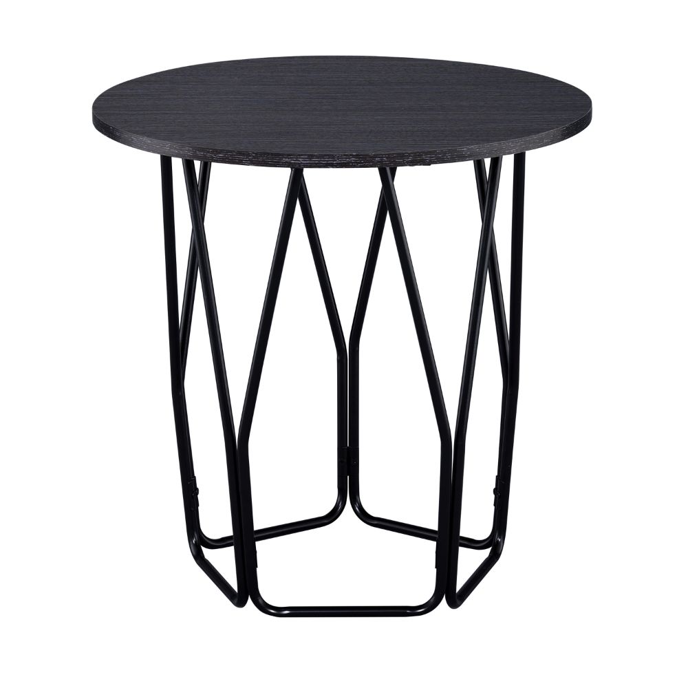 ACME Side & End Tables - ACME Sytira End Table, Espresso & Black