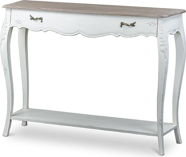 Wholesale Interiors Consoles - Bourbonnais Wood Traditional French Console Table