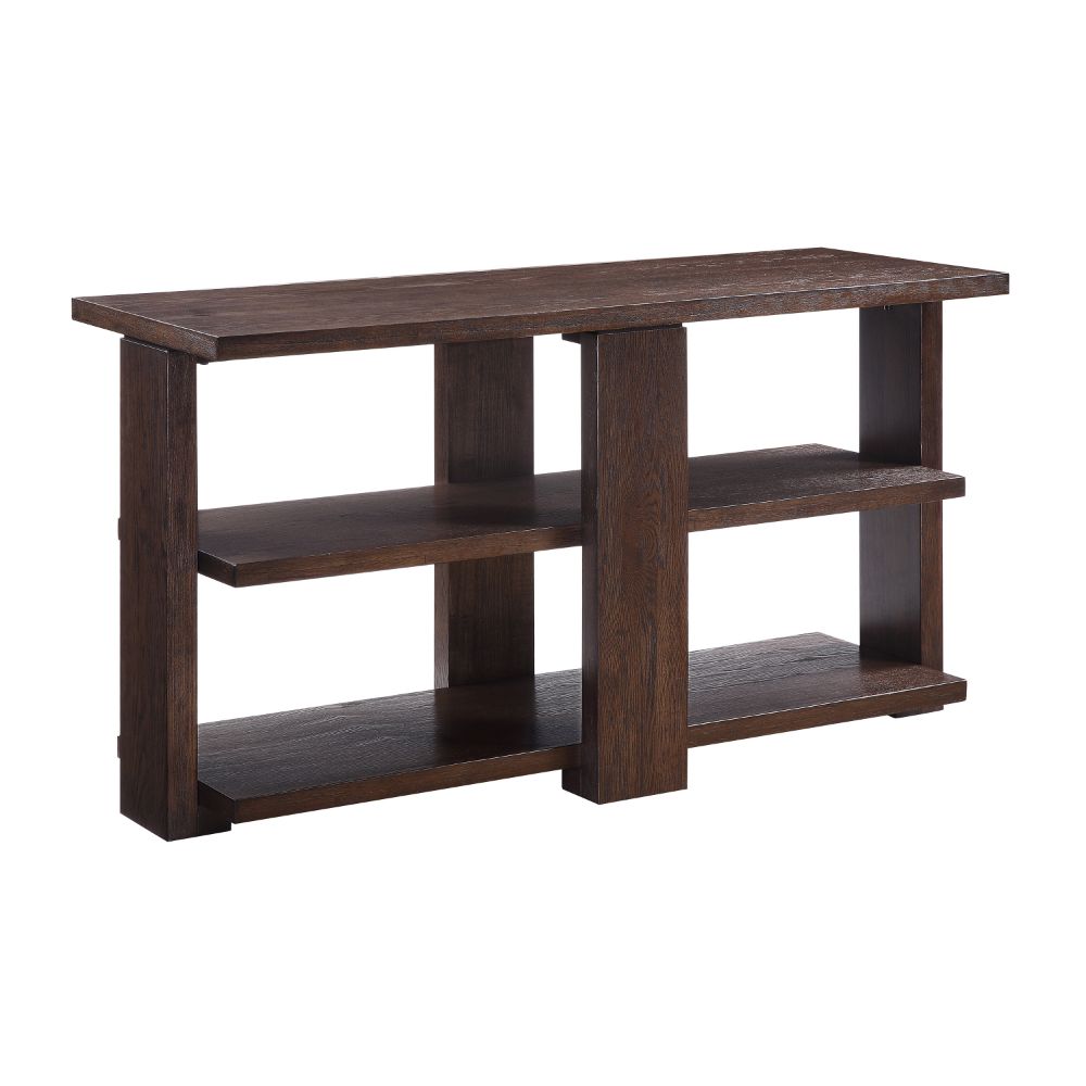 ACME Side & End Tables - ACME Niamey Sofa Table, Walnut