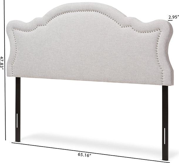 Wholesale Interiors Headboards - Avery Queen Headboard Grayish Beige