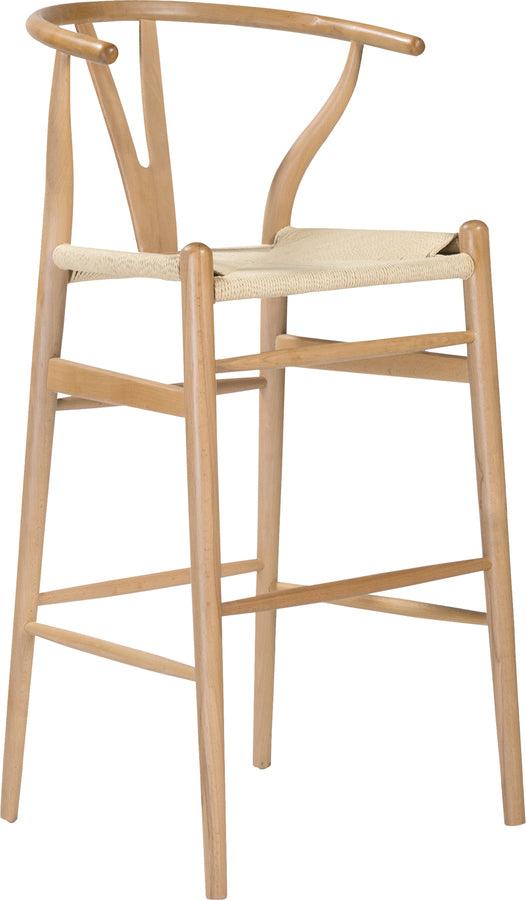 Euro Style Barstools - Evelina-B Bar Stool in Natural