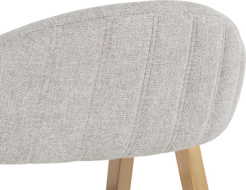SUNPAN Dining Chairs - Burgos Dining Armchair - Belfast Heather Grey