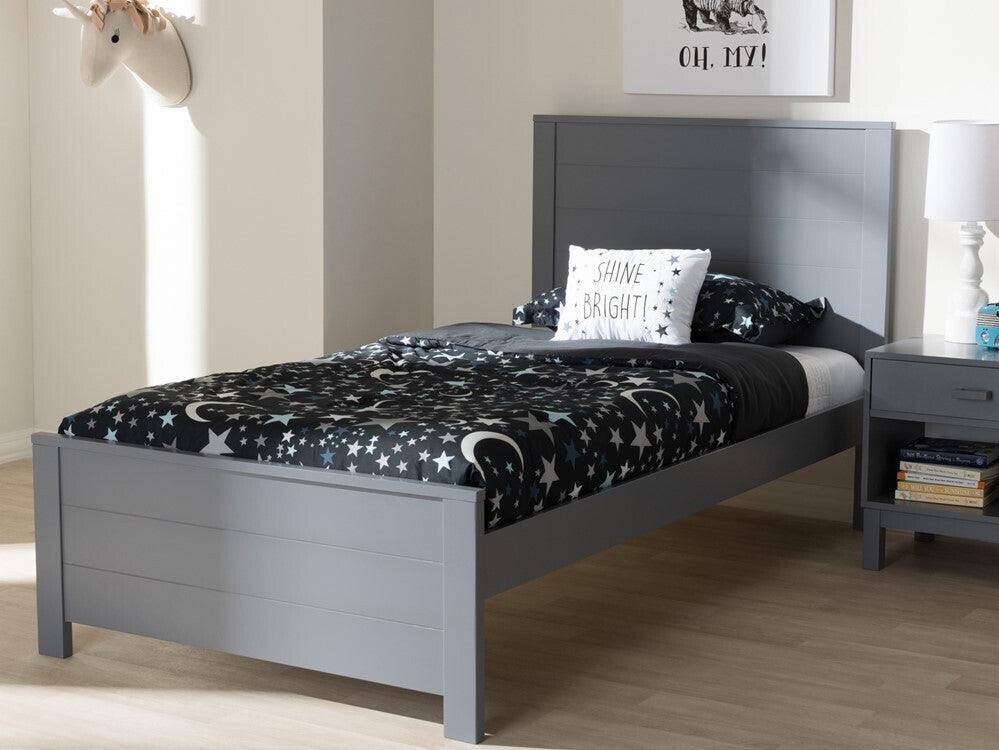 Wholesale Interiors Beds - Catalina Twin Bed Gray