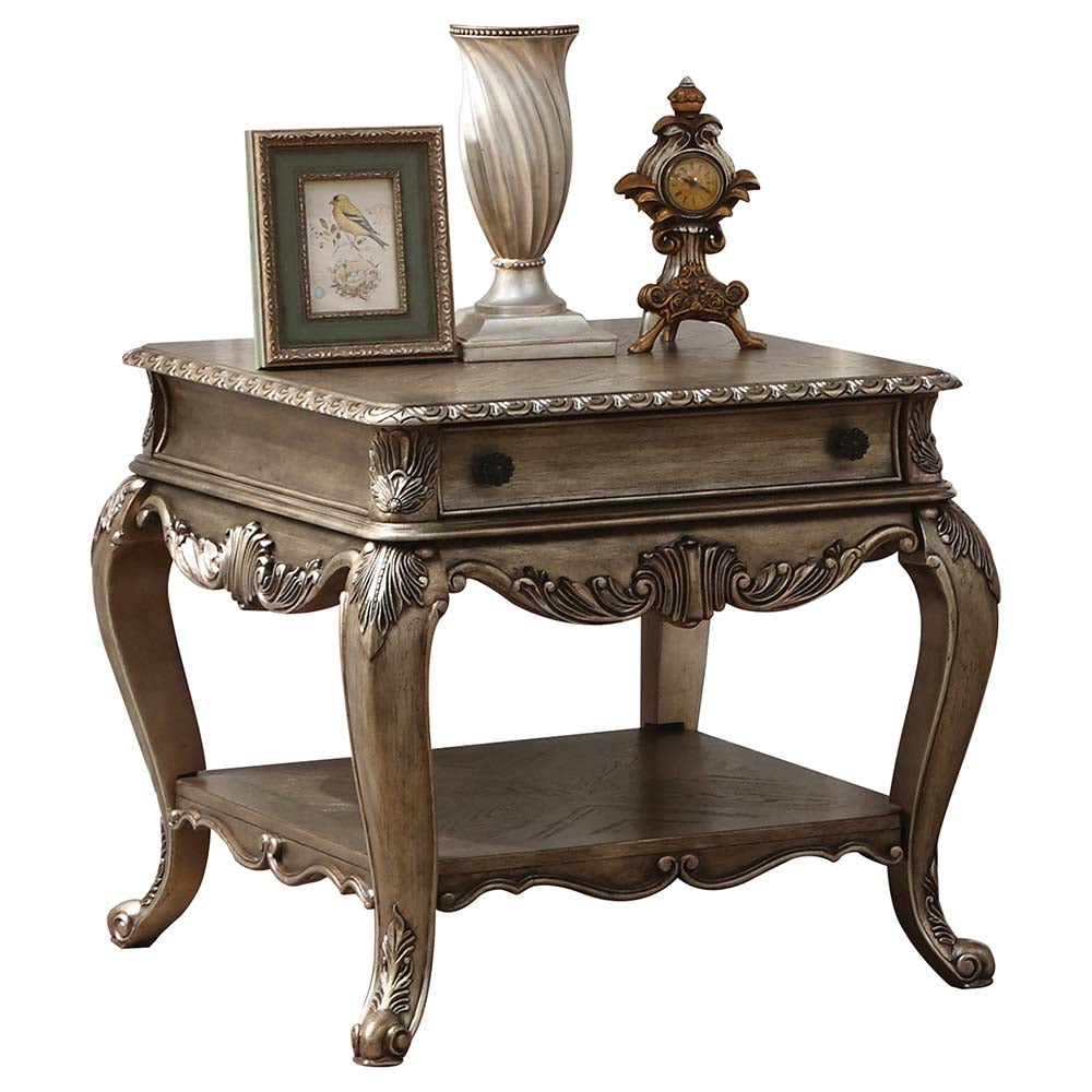 ACME Furniture Coffee Tables - End Table, Vintage Oak 86032