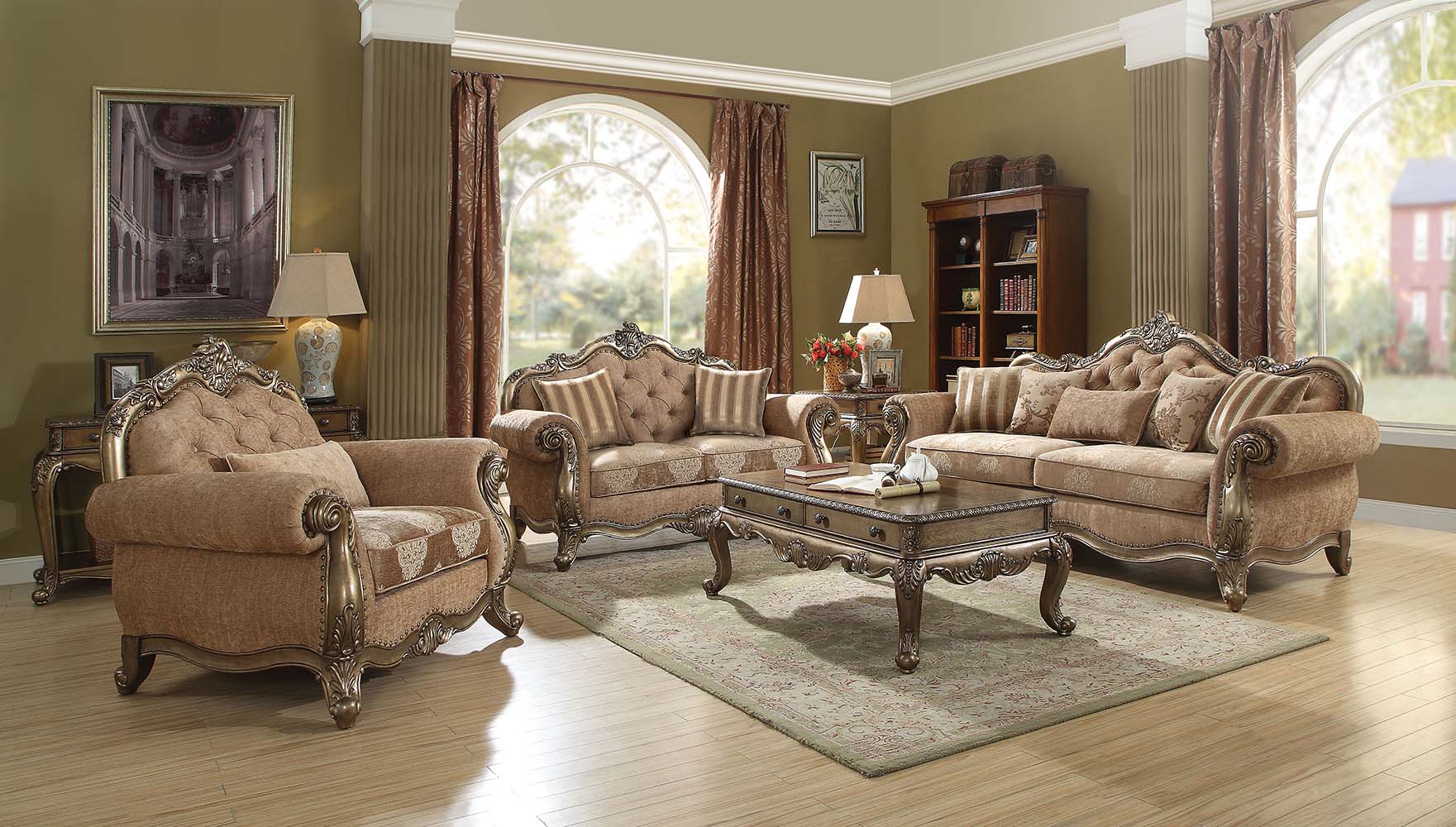 ACME Furniture Coffee Tables - End Table, Vintage Oak 86032