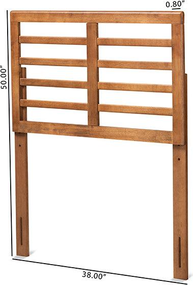 Wholesale Interiors Headboards - Salome Twin Headboard Ash Walnut