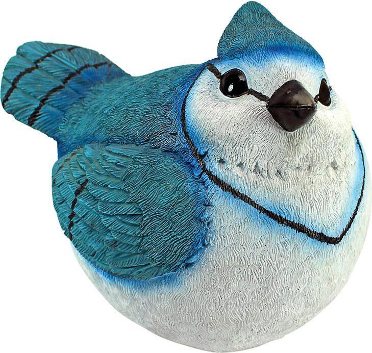 Design Toscano Statues - Blue Jay Burly Bird Statue