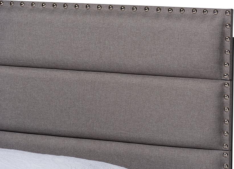 Wholesale Interiors Beds - Ansa Twin Bed Gray & Black
