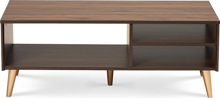 Wholesale Interiors Coffee Tables - Landen Coffee Table Brown & Gold