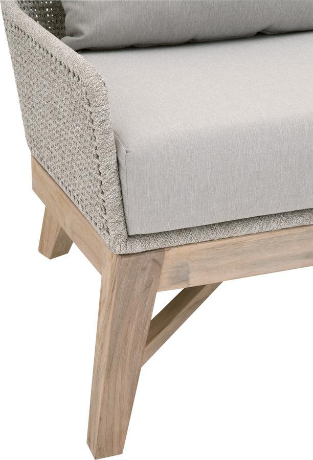Essentials For Living Outdoor Chairs - Tapestry Outdoor Club Chair Gray Teak