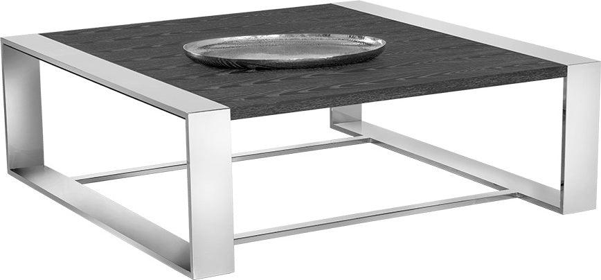 SUNPAN Coffee Tables - Dalton Coffee Table - Stainless Steel - Grey