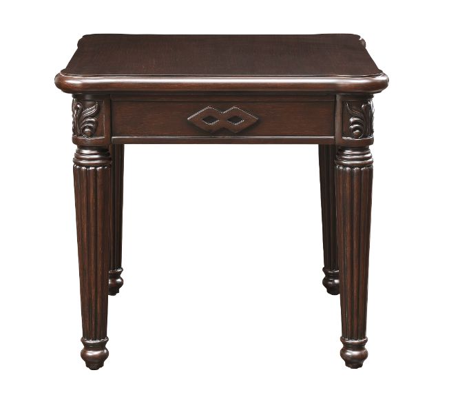 ACME Furniture Coffee Tables - ACME Chateau De Ville End Table, Espresso Finish