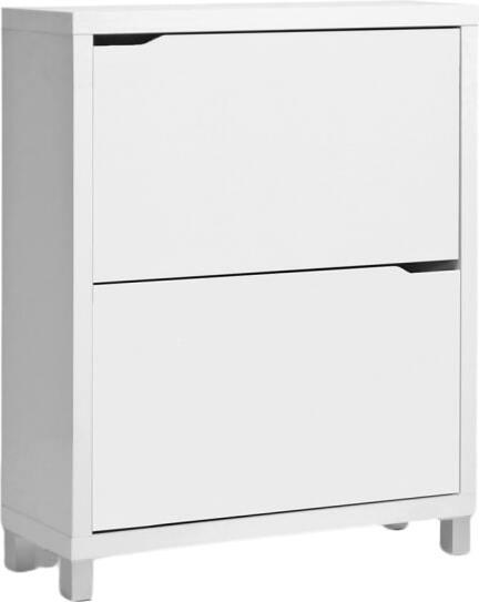 Wholesale Interiors Shoe Storage - Simms Modern Shoe Cabinet White