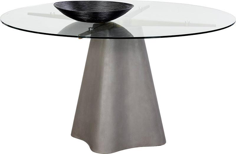 SUNPAN Dining Tables - Moda Dining Table - Grey - 55" Gray