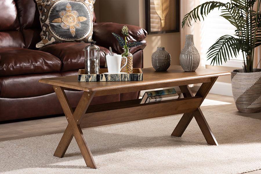Wholesale Interiors Coffee Tables - Sarai Coffee Table Walnut