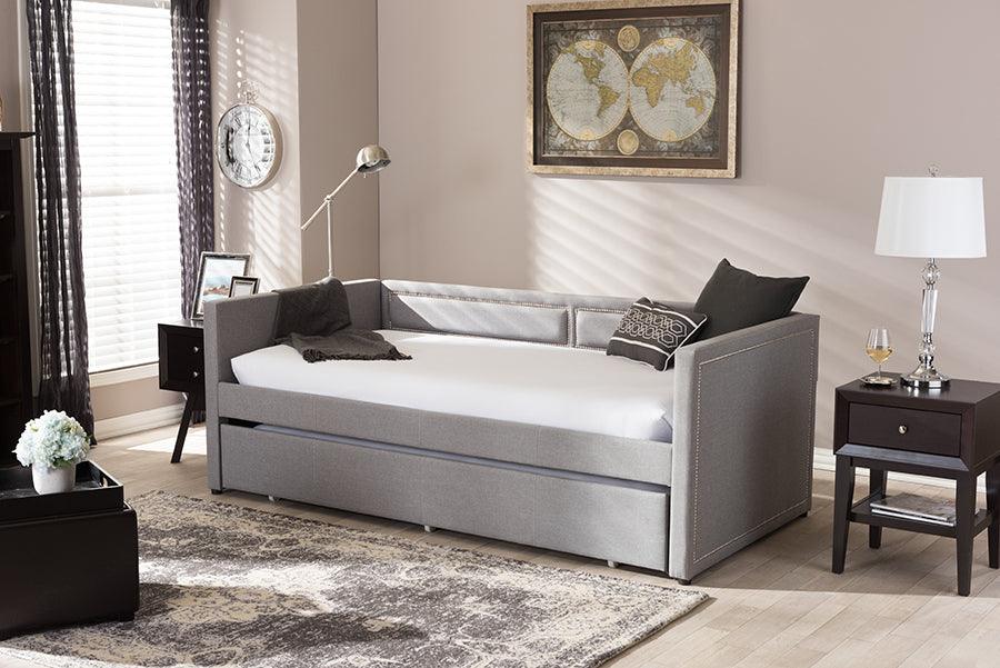 Wholesale Interiors Daybeds - Raymond 83.27" Daybed Gray
