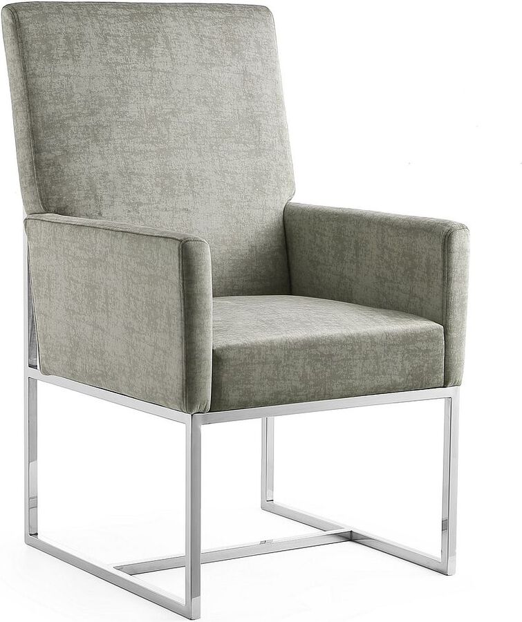 Manhattan Comfort Dining Chairs - Element 6-Piece Dining Chairs in Steel
