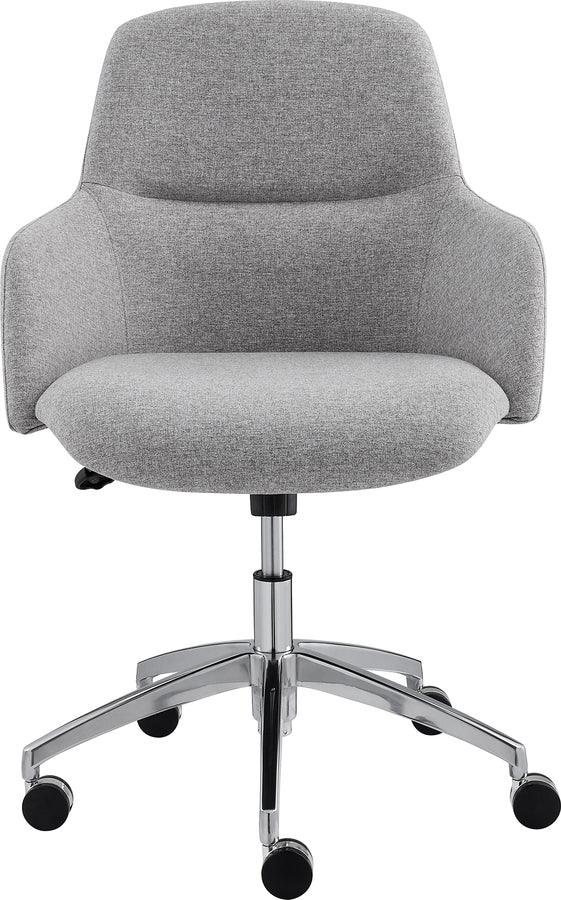 Euro Style Task Chairs - Minna Office Chair Light Gray