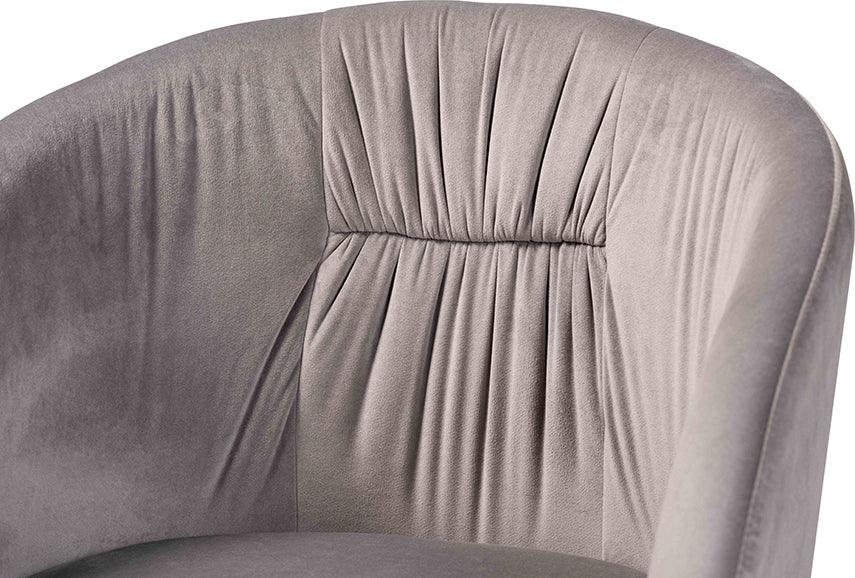 Wholesale Interiors Dining Chairs - Ballard Glamour Dining Chair Gray & Gold